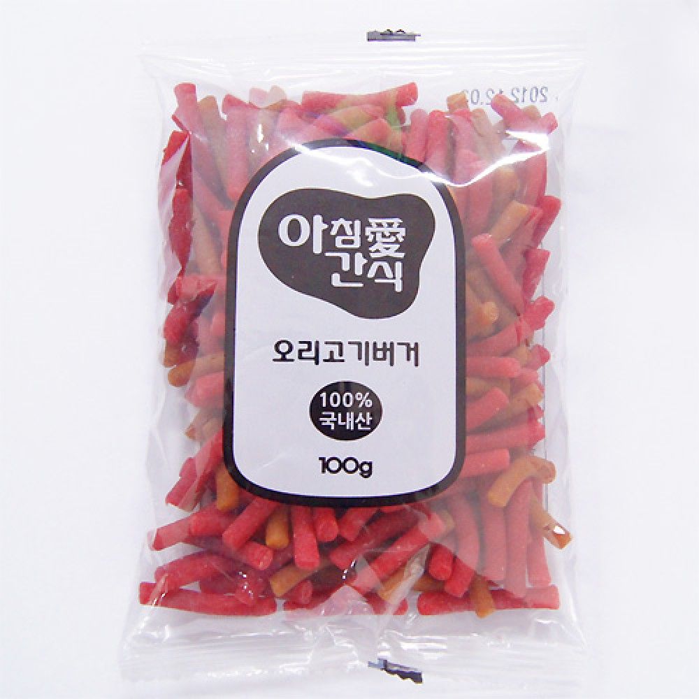 국내산 아침애 모이스쳐 저알러지 오리버거 100g 박스