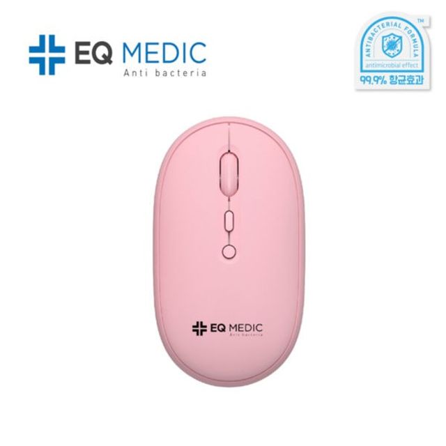 EQ medic SANITIZE WM3 핑크 항균무선 마우스