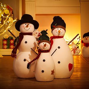 아이티알,NU 대형인형 화이트 스마일 눈사람 가족크리스마스소품
