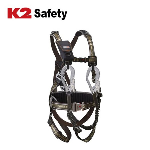 K2 전체식벨트 KB-9201(Y)(BR/더블엘라)산업 안전벨트