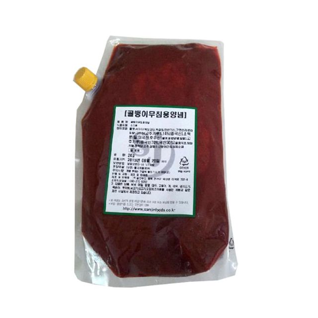 (냉장)삼진골뱅이무침용양념 2kg