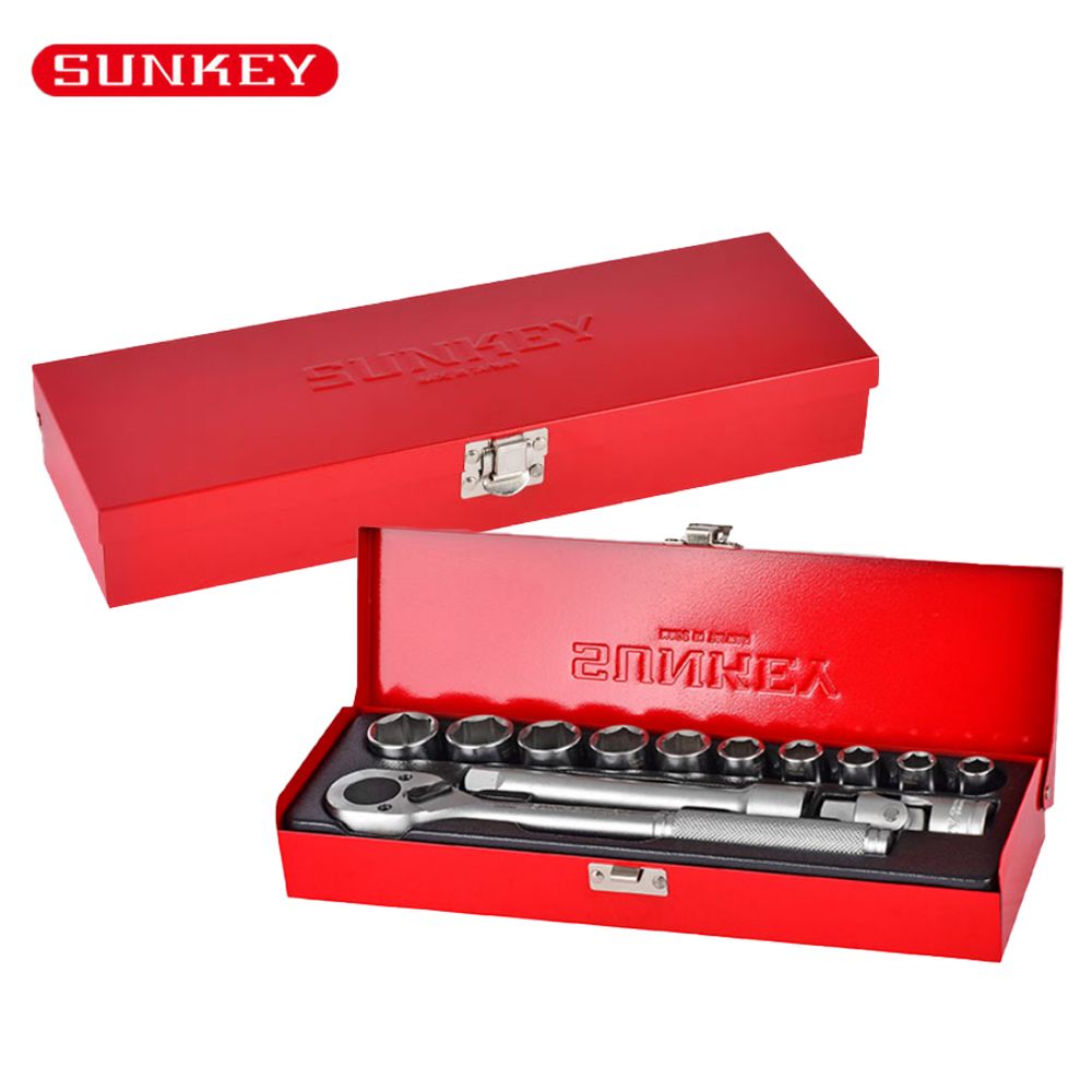 토크렌치 정비 복스알 SUNKEY 72T 소켓렌치세트 14PCS