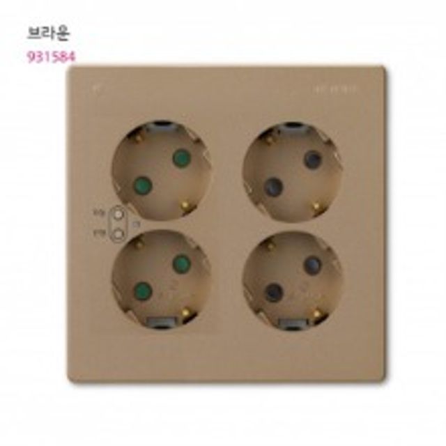 V) 대기전력 자동차단 콘센트 4구 (대기2+상시2) 브