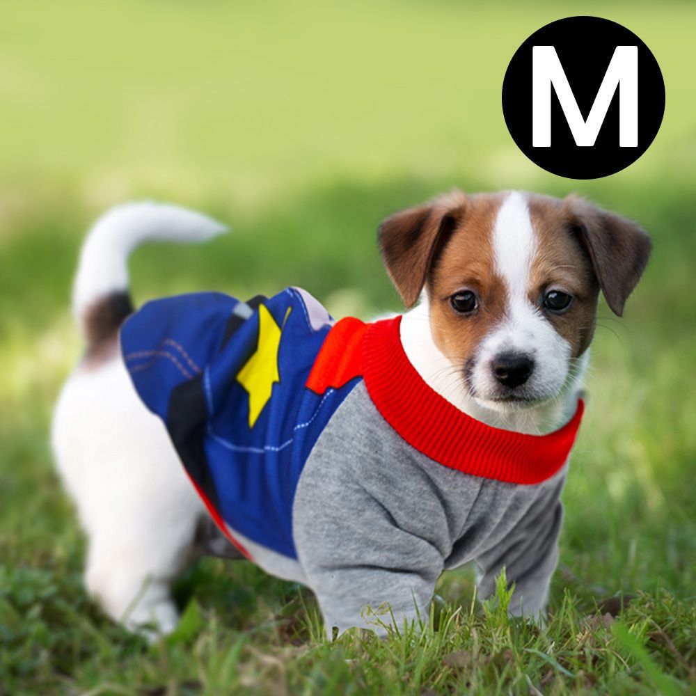 펫 이벤트 의상 할로윈 코스튬 보안관 티셔츠 M
