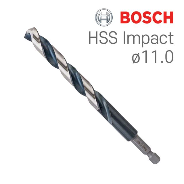 보쉬 HSS Impact 11.0mm 육각드릴비트 1개입