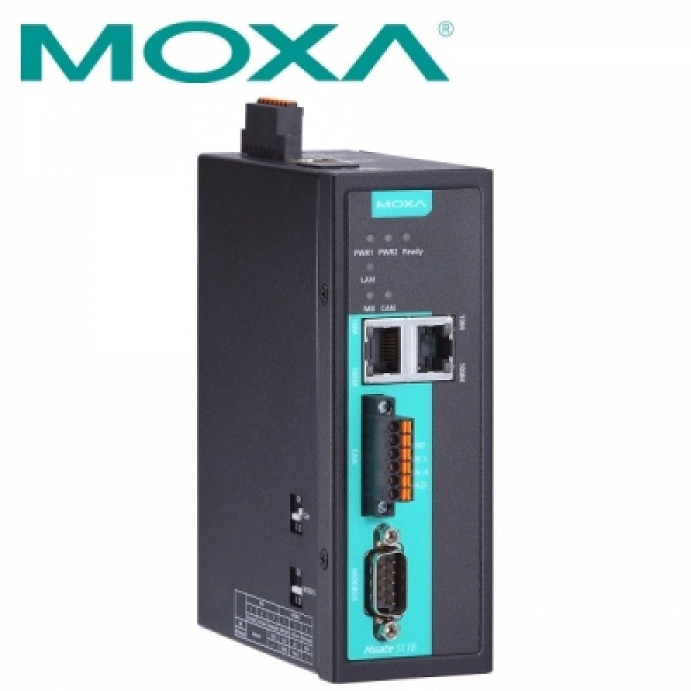 MOXA MGate 5118 SAE J1939 to Modbus PROFJSET Ether