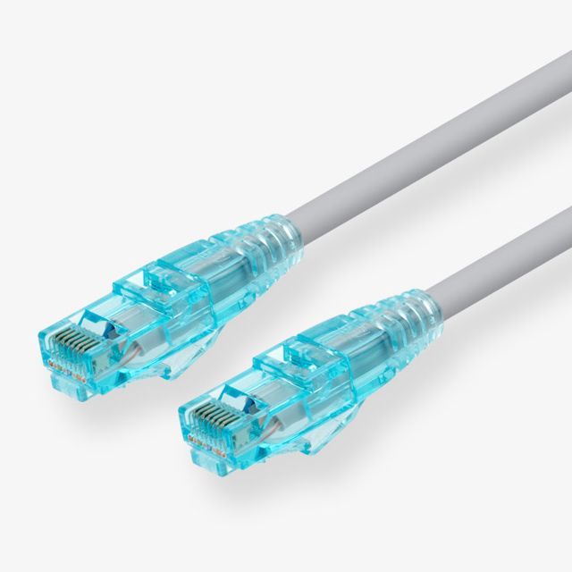 CAT.6 UTP 제작 랜케이블 빨강 파랑 LS-CAT6-20M