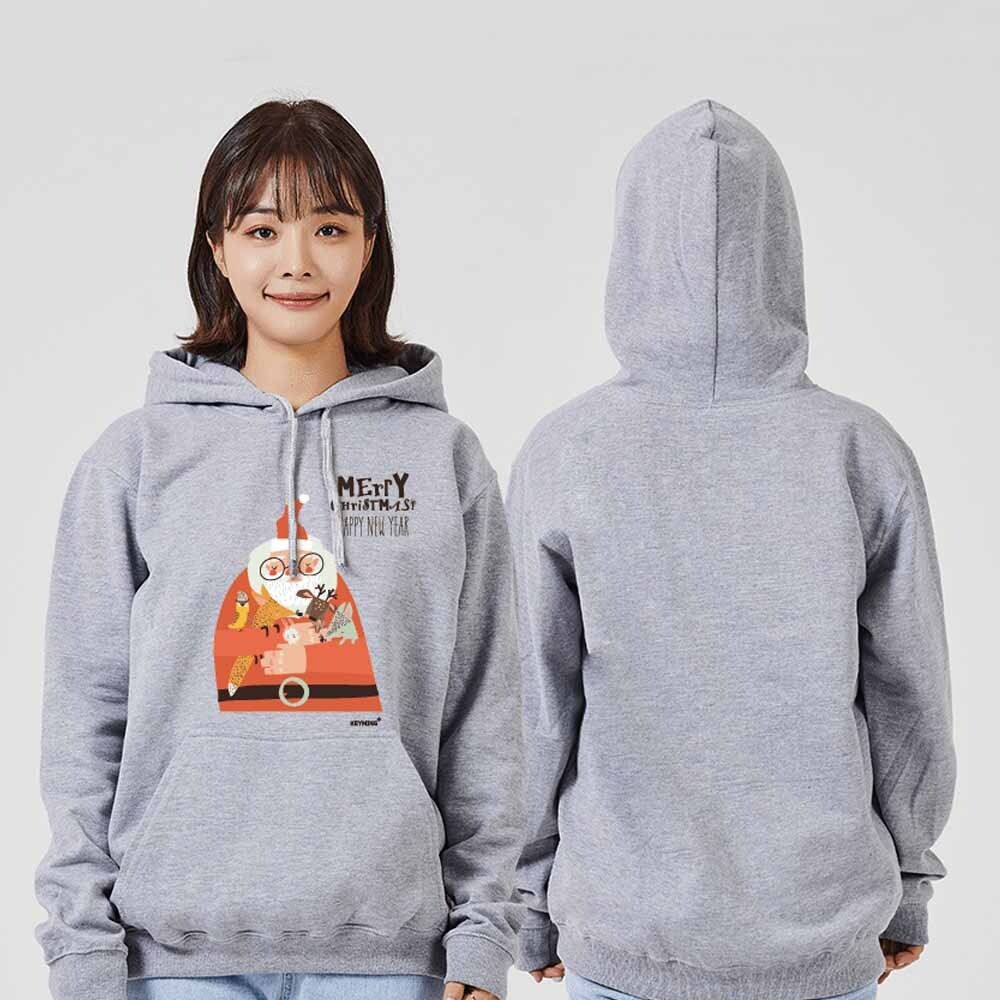 내꺼 산타 동물 성탄절 맨투맨 후드티
