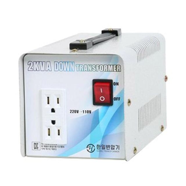 한일변압기가정용트랜스(다운) 1EA 2KVA(ei 코어)65