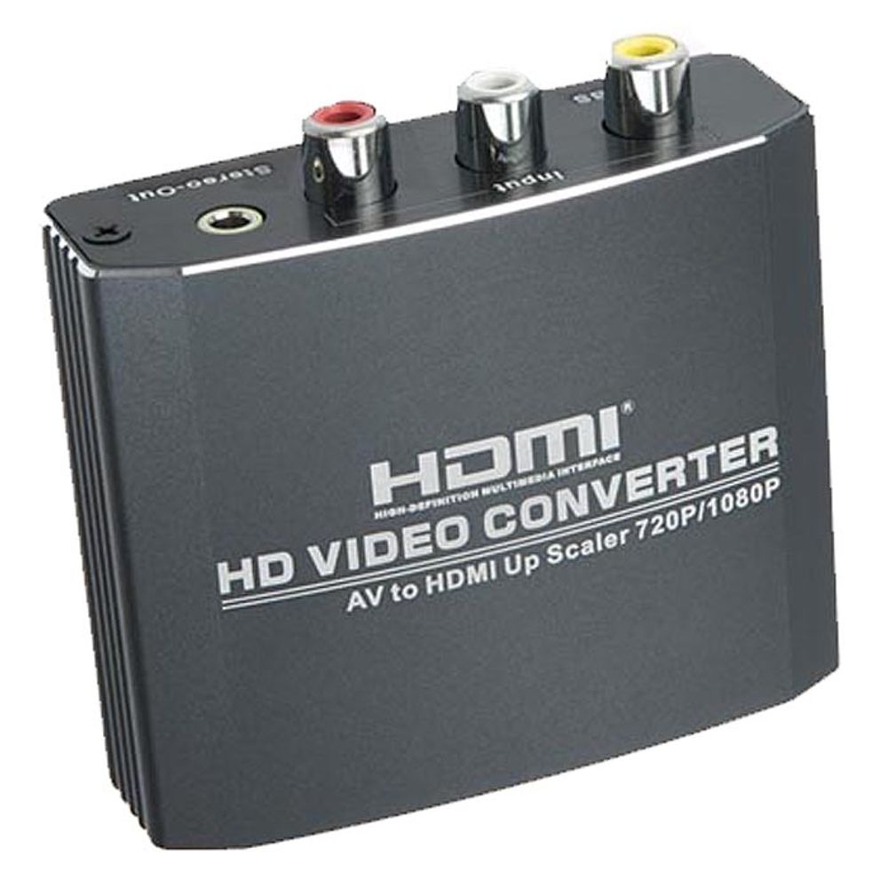 AV to HDMI 컨버터 3RCA HDMI 오디오 스테레오 3.5m