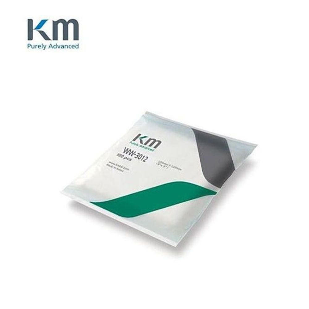 KM 폴리에스터 와이퍼 30x30cm 100매 크린룸