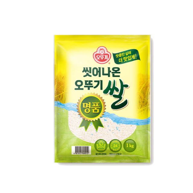 백미 쌀 오뚜기 씻어나온오뚜기쌀(명품)1kg