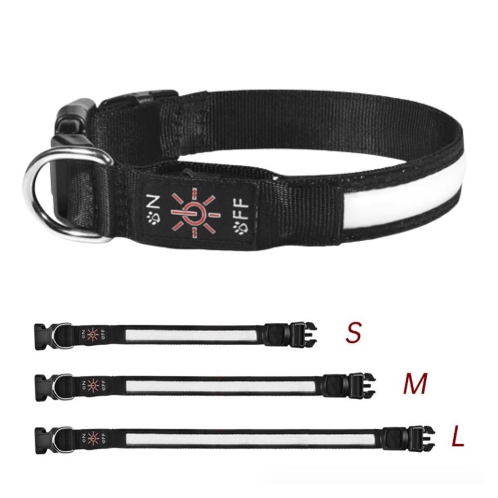 LED 강아지목줄 야광 개목줄 애견 반려견 목줄