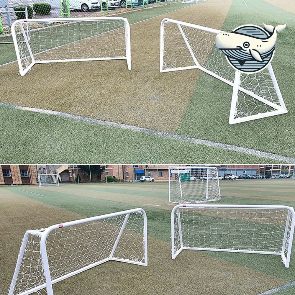 스포츠 필드 미니 축구 골대 이동식 풋살 연습