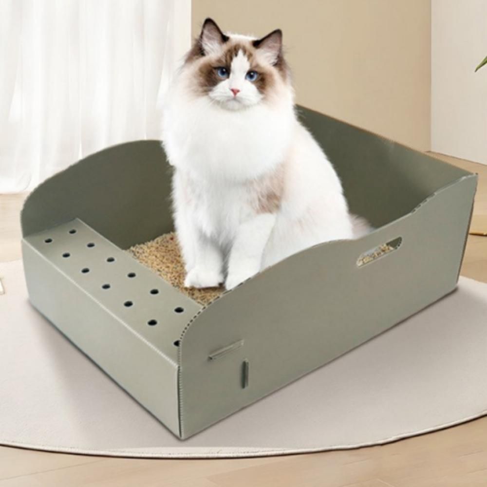 고양이 화장실 배변 휴대용 접이식 여행