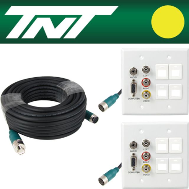강원전자 TNT RGB+스테레오 or 3RCA+4모듈 월 플레