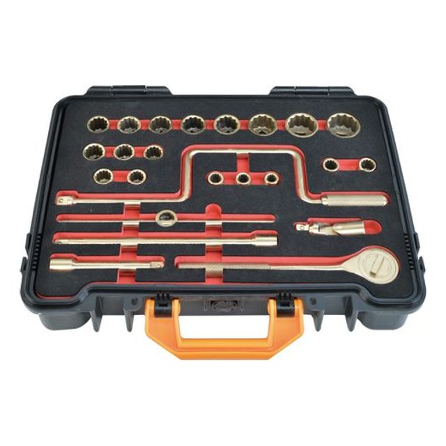 스마토 핸드소켓세트(방폭) 1/2x24 PCS (101H) AL-