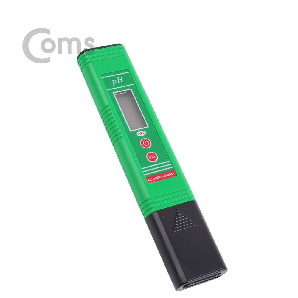 Coms PH 측정기 테스터기 산성 알칼리 수치 측정