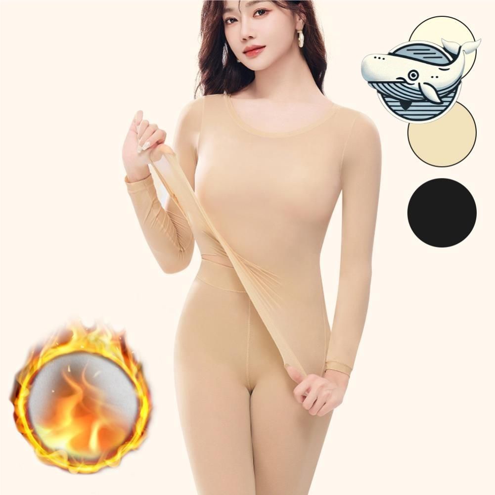 여성용 스판 보온 안나 하의 내복 딥탑 기능성