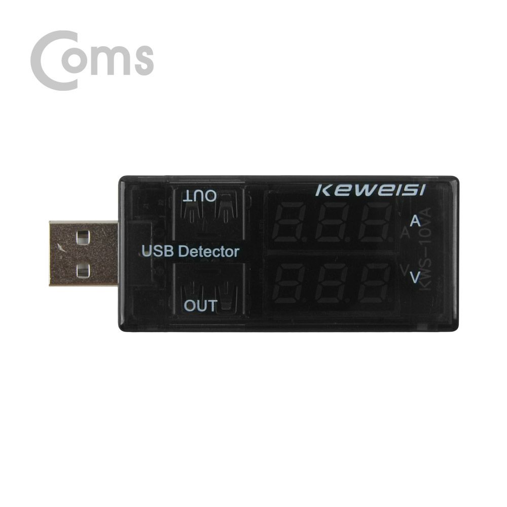 USB 테스터기(전류 전압 측정)KWS-10AV 2Port 측정