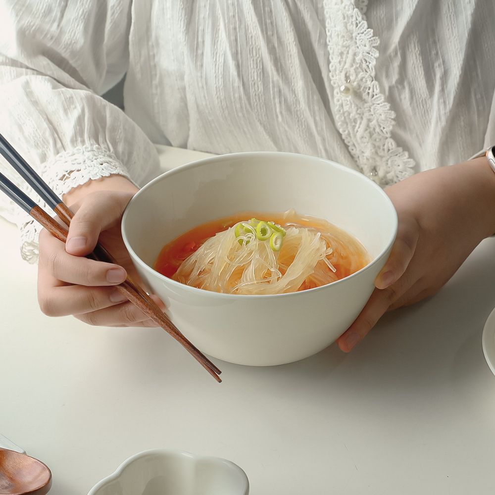 우동기 2p 면기세트 라면 국수그릇 도자기 소면기