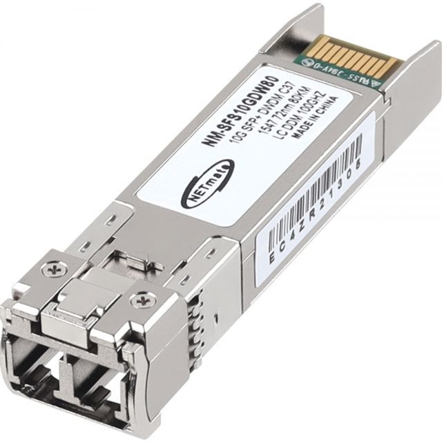 10G 싱글모드 SFP DWDM 광 모듈 C37 1547.72nm 80km
