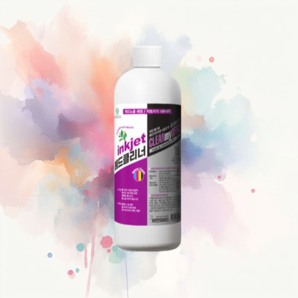 보현채우미 잉크젯 프린터헤드 클리너 500ml 대용량