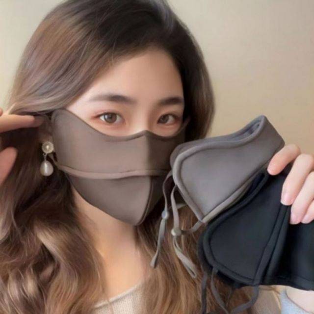 마스크 라운딩 자전거 골프 방한 발열 겨울 보온