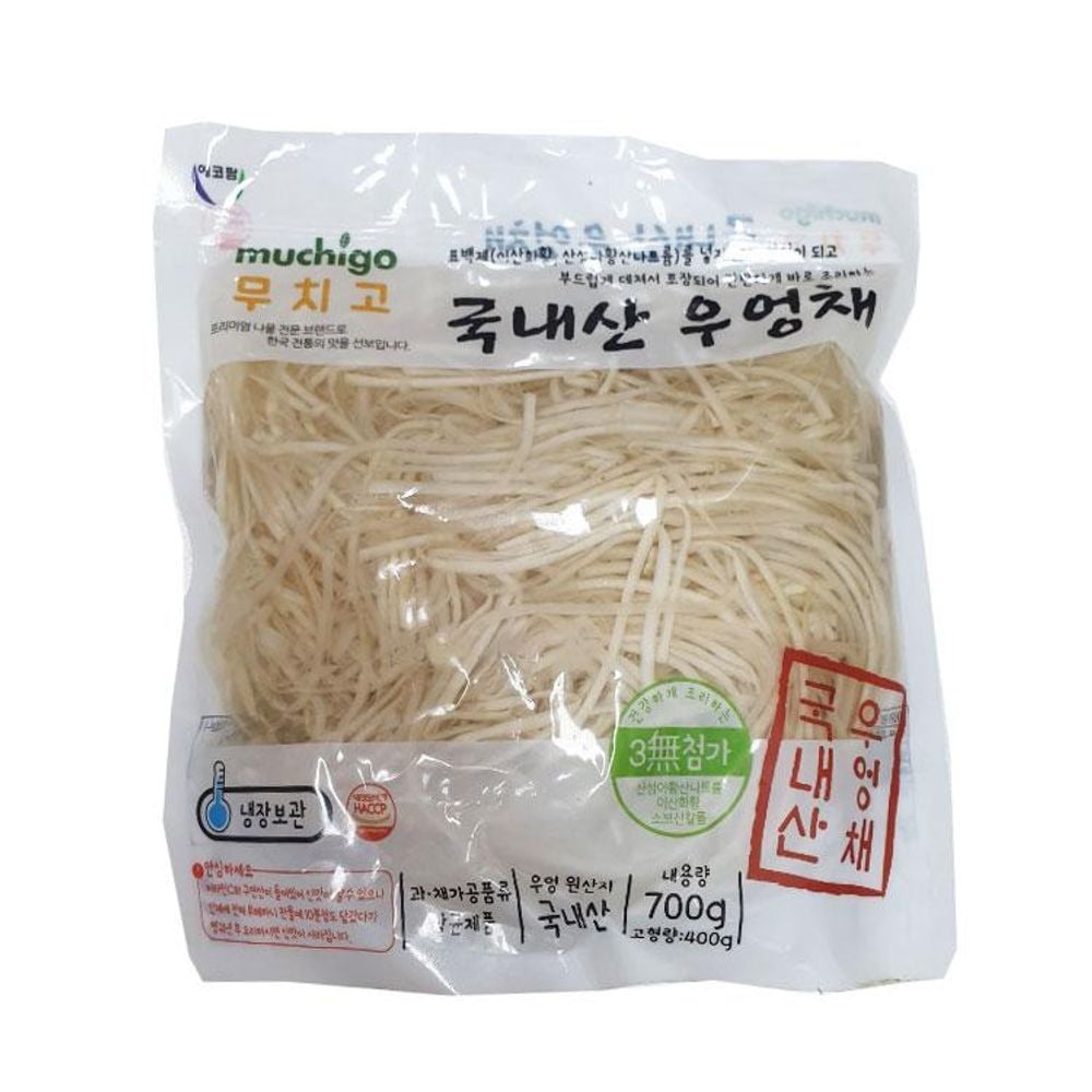 에코팜 무치고 우엉채 700G