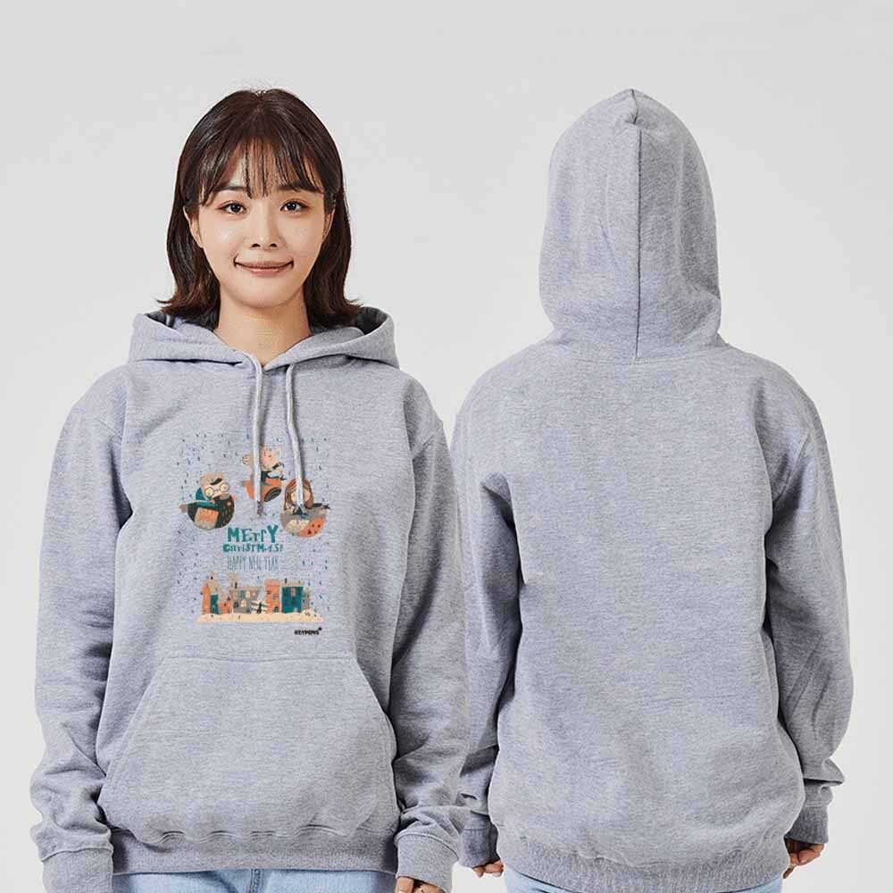 내꺼 크리스마스 눈 친구 맨투맨 후드티