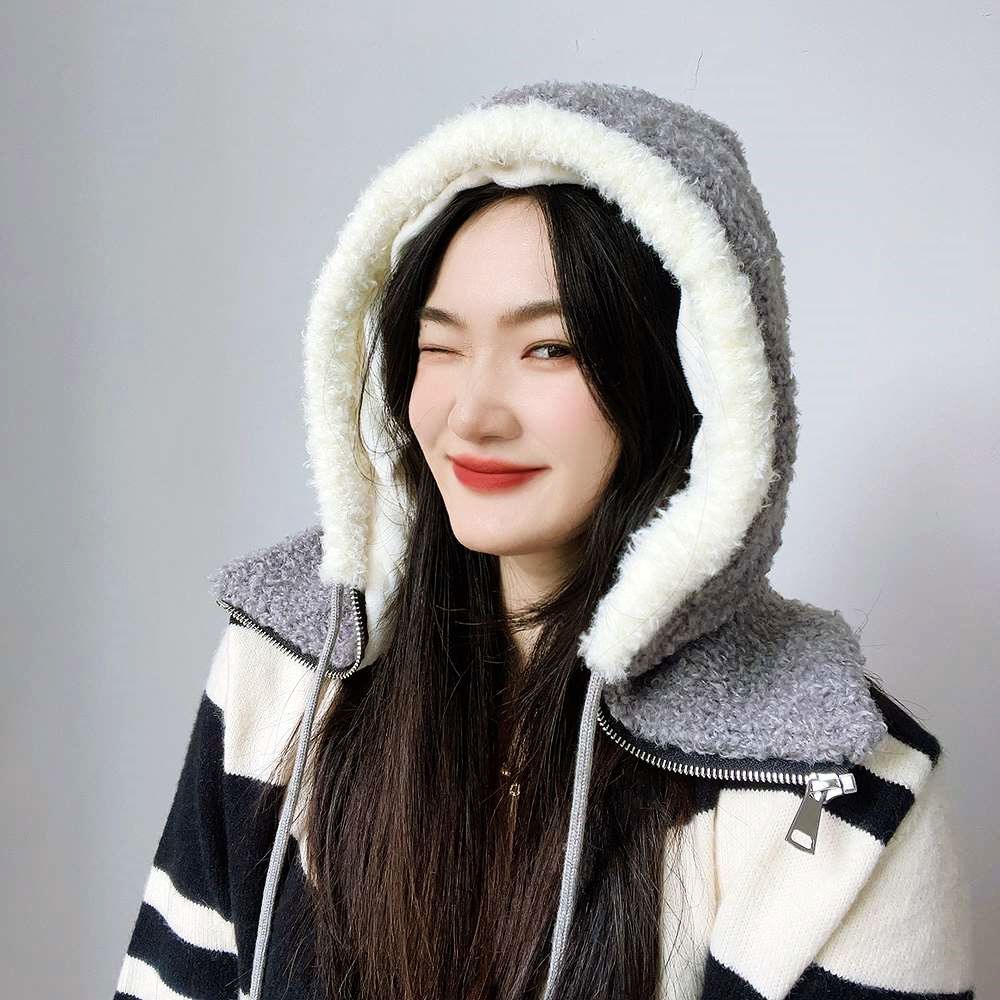 후드 넥워머 그레이 등산 자외선차단 목토시 안면