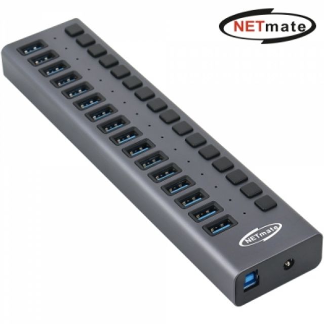 강원전자 넷메이트 NM-UH316 USB3.0 16포트 허브