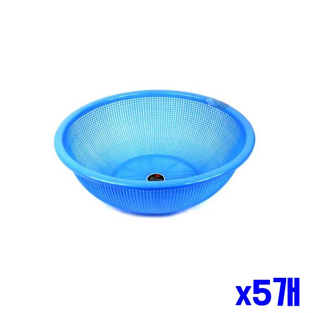 채반 x5개 바구니 46.5x15.2cm 체망 소쿠리 채망 주방