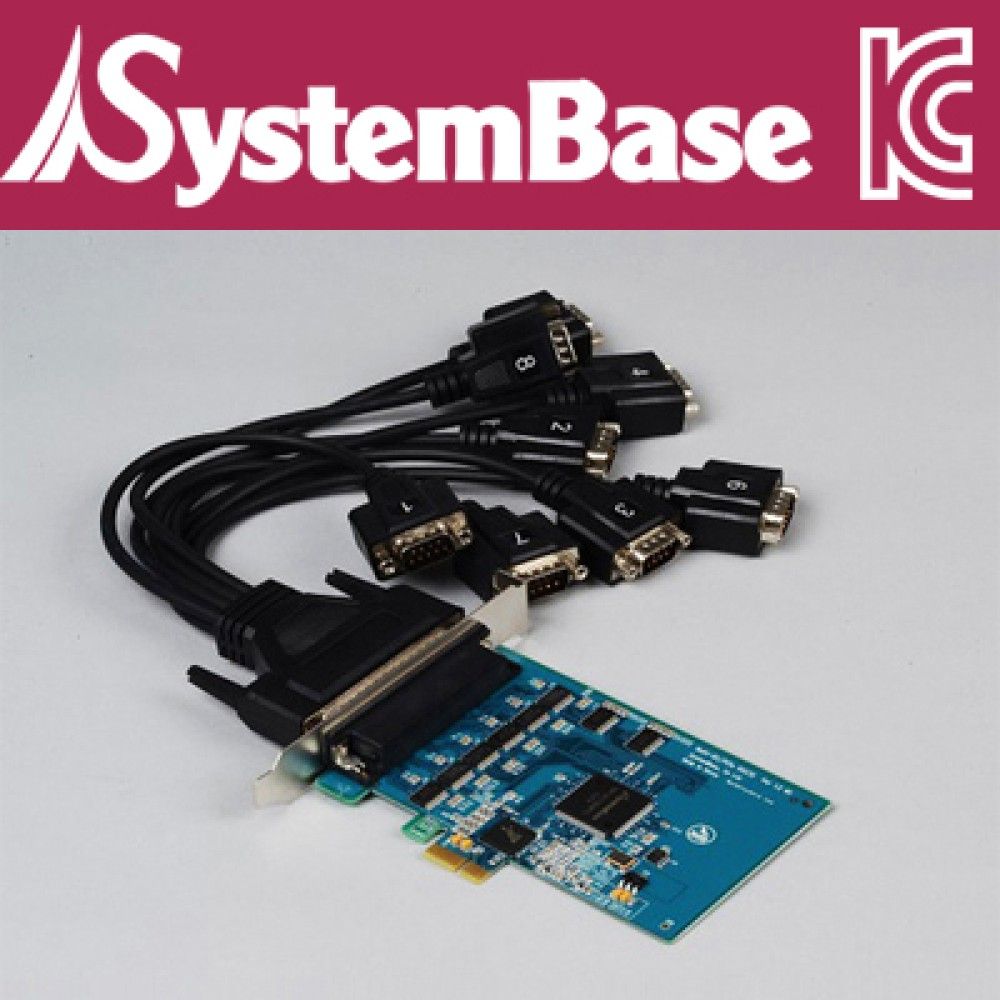 SystemBase시스템베이스 8포트 RSJS232 PCI Express