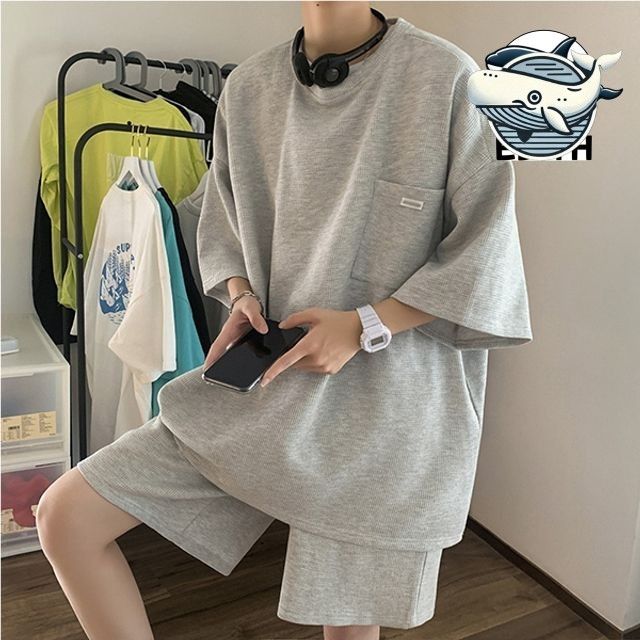 운동복 남성 캐주얼 반바지 두가지 색상