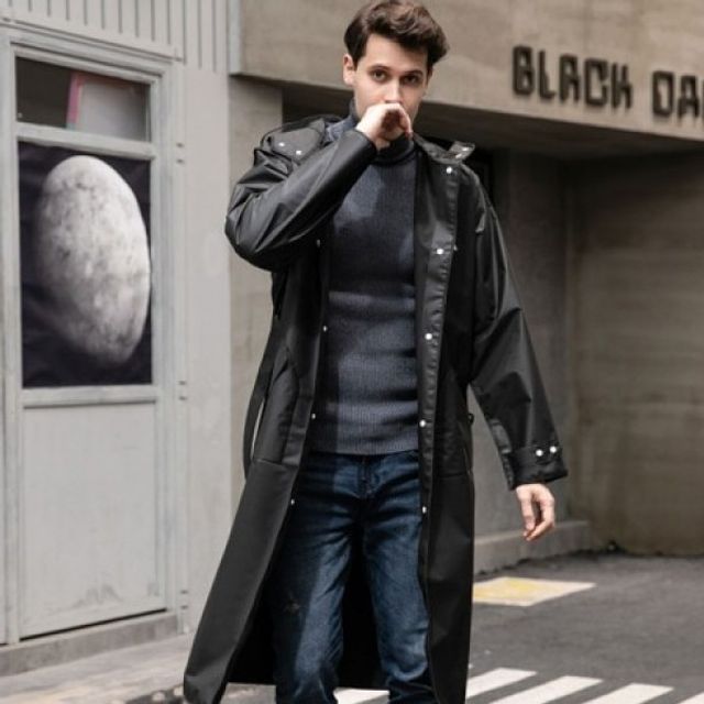 남성 패셔너블 2XL 원피스우의 BLACK 특수EVA재질 블