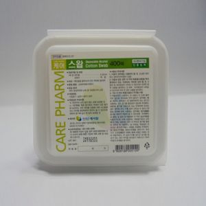 아이티알,NE 케어스왑 플라스틱용기 400매 5개 소독 알콜솜 에탄올