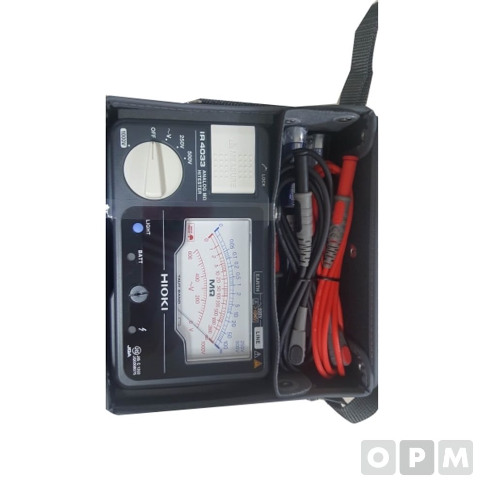 절연저항계(아나로그메가테스트기) DC1000V/2000M 1