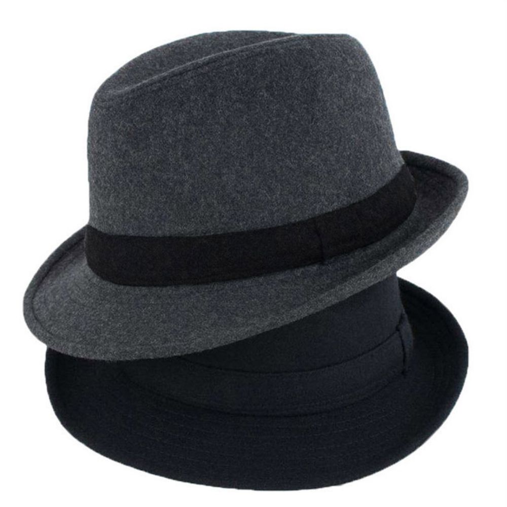 남성 중년 중절모 신사모자 페도라 레트로 남자모자