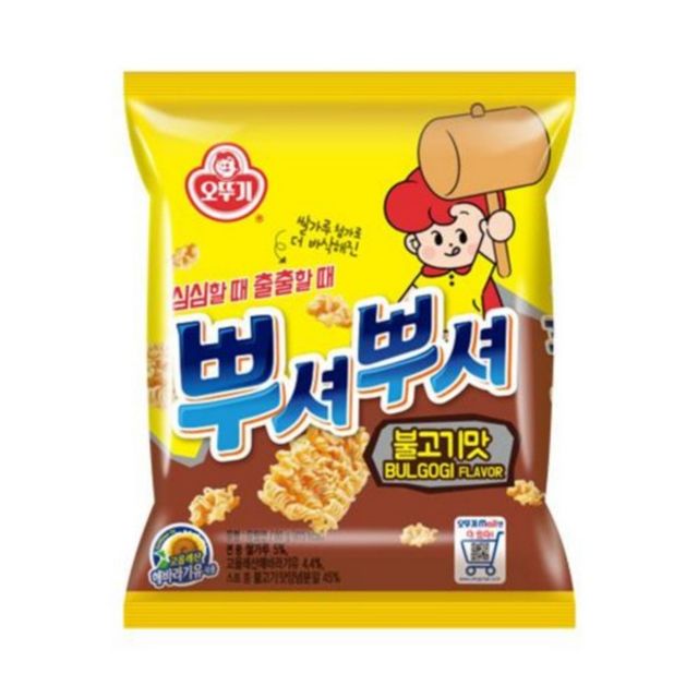 오뚜기 뿌셔뿌셔 불고기맛(90gx24개입/Box)