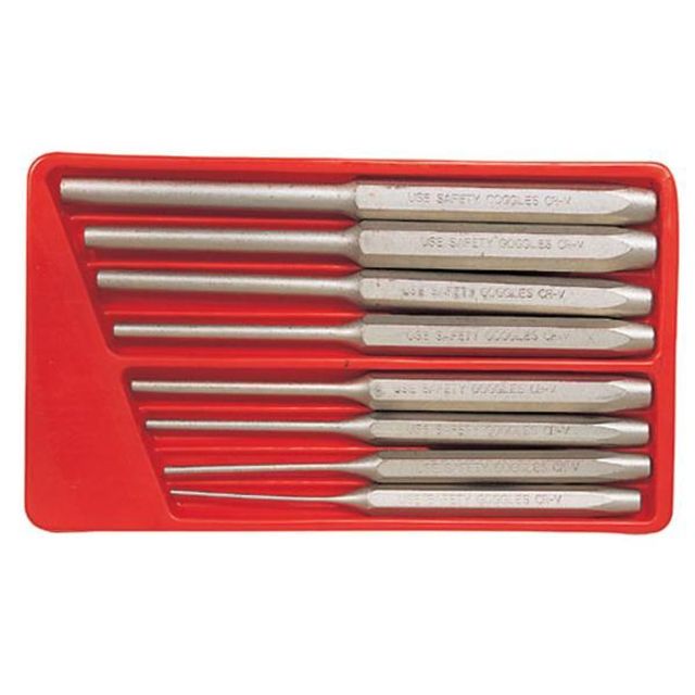 27889 핀펀치 세트 8pcs 1.6-8.0mm 공구 작업 펀칭기