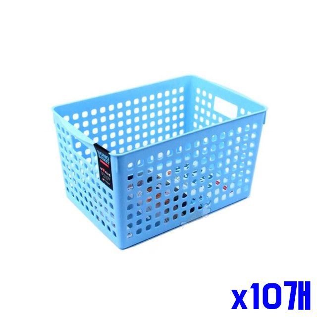 다용도 정리 x10개 바스켓 26.5x17.5x14.4cm 수납바구