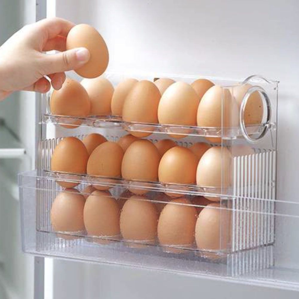 3단 계란 보관함 달걀 케이스 냉장고 수납 정리함