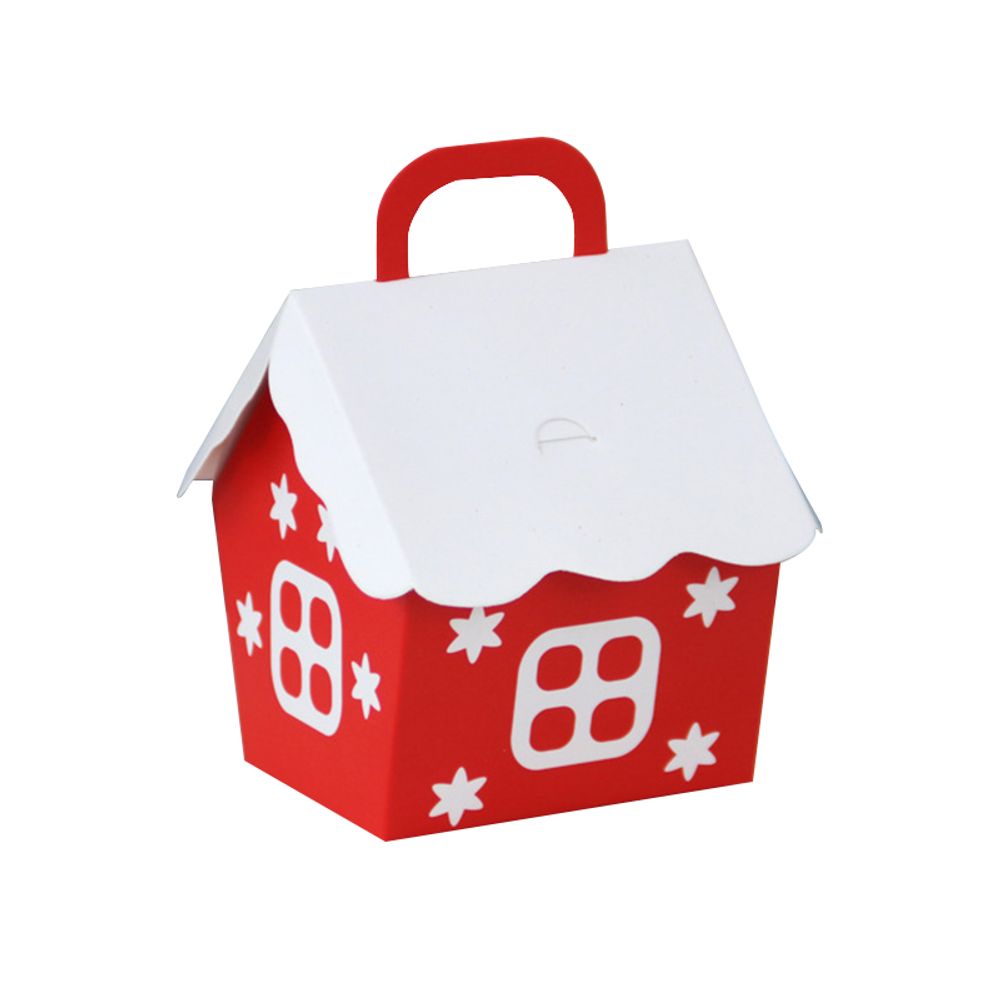 크리스마스 작은 집 사탕 선물 포장 상자 DD-11398