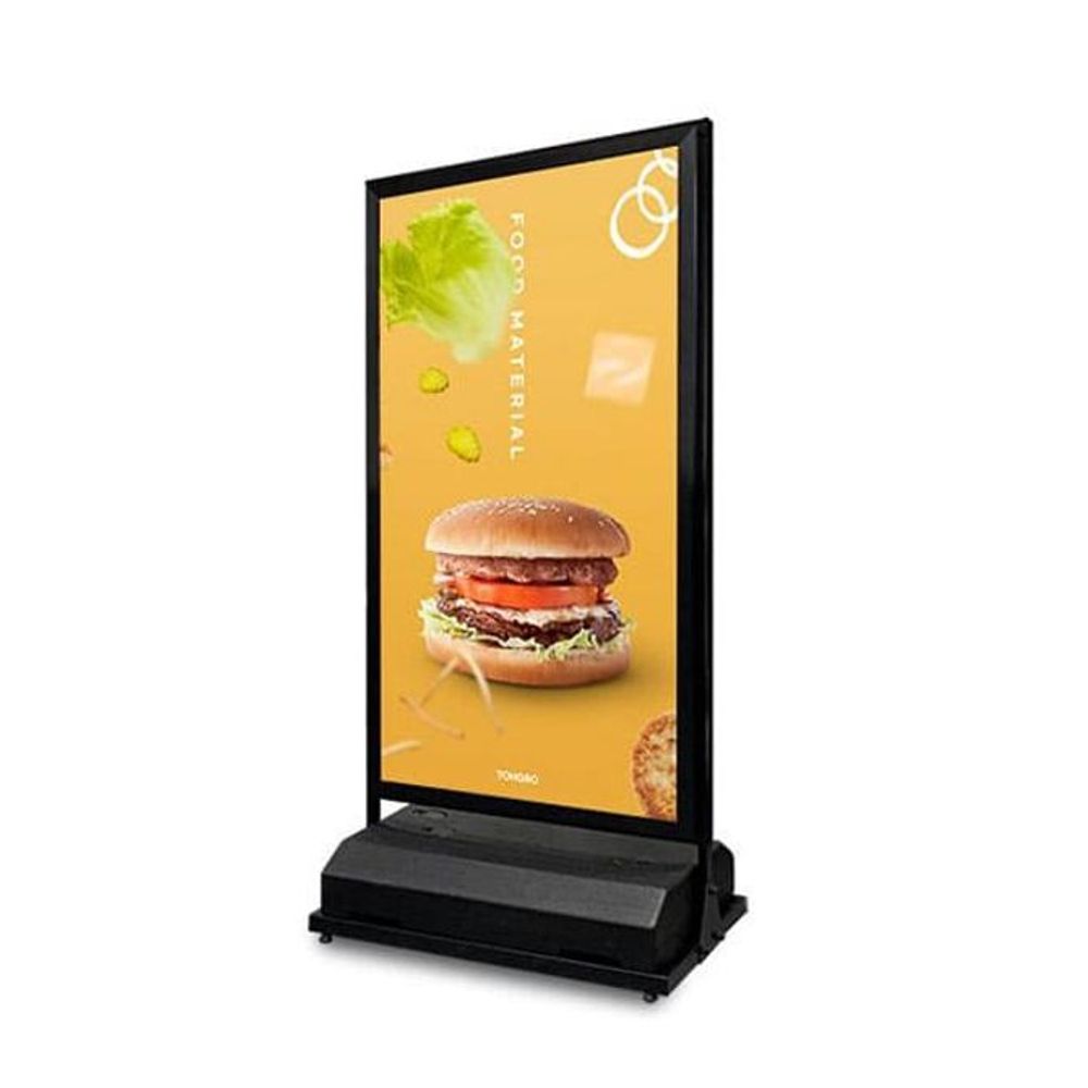 LED 입간판 철제 배너 카페 입간판 물통형 60x120cm