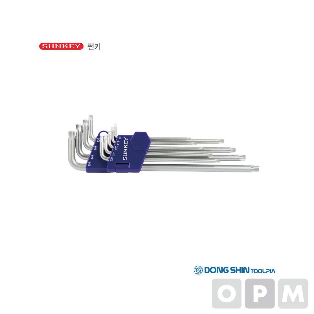 엑스트라롱별렌치 세트 SSW-9L(9PCS) T10~T50