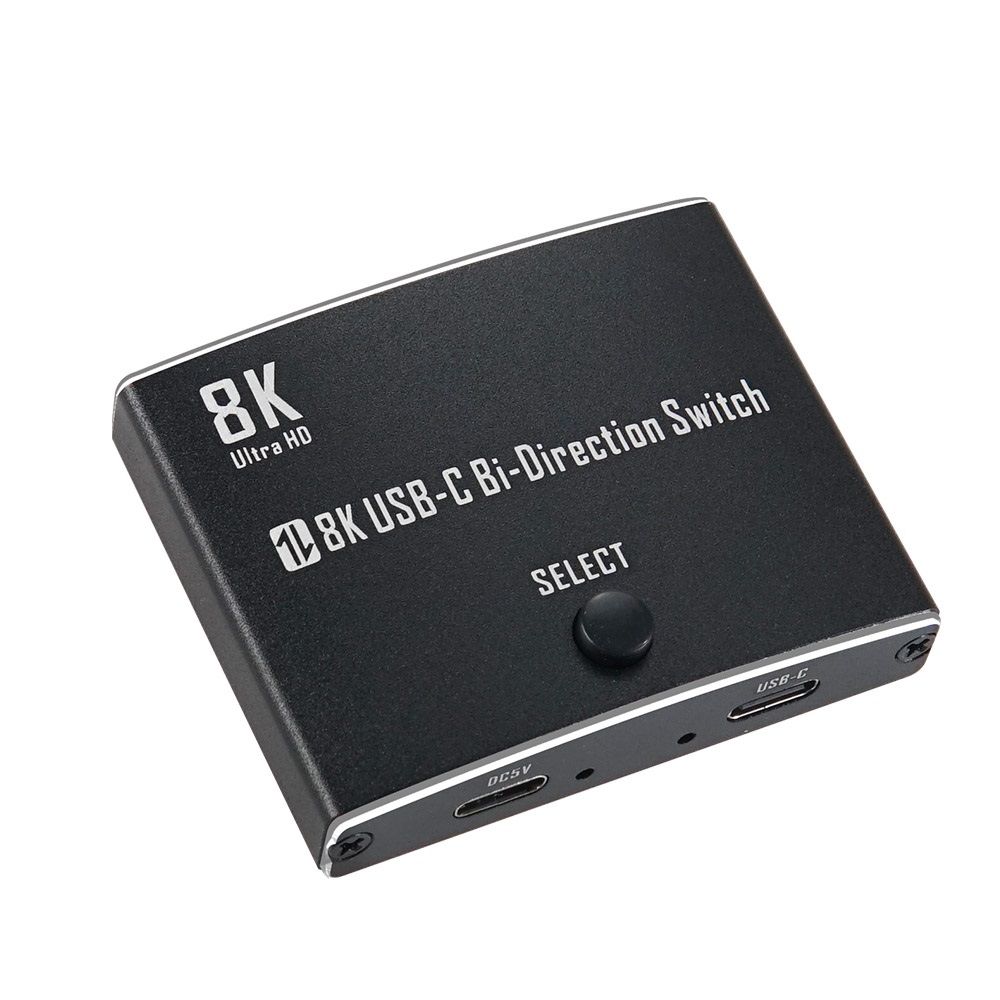 8K 1x2 2x1 USB C타입 선택기 / 양방향 영상출력