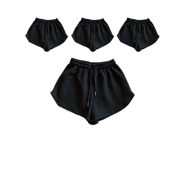 여름철에 입기 편한 착용감이 좋은 여성 반바지 X 4벌