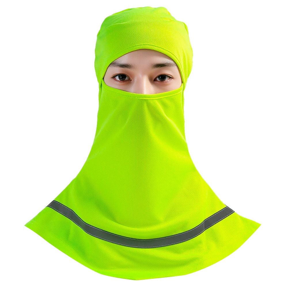 안전 반사띠 바라클라바 형광색 라이딩 마스크