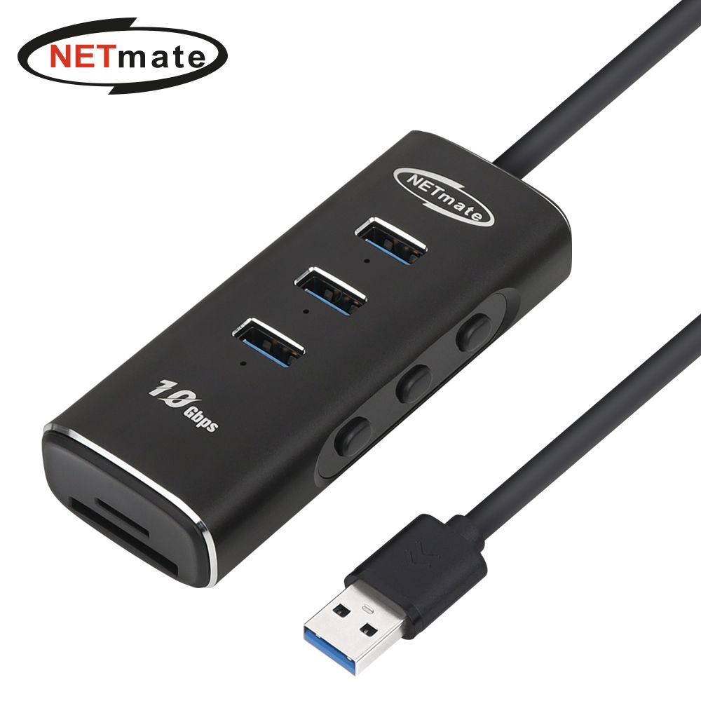 강원전자 넷메이트 NM-UBA304 USB3.1 5 in 1 멀티허브